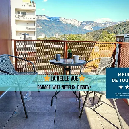 公寓 La Belle Vue - Garage Terrasse Wi-fi Netflix Disney+